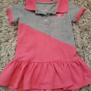 Toddler Girl 24 Month 49ers Pink & Grey Dress